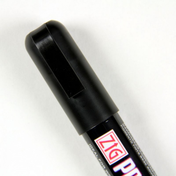 Black Posterman Wet Wipe Pen - 6mm Nib